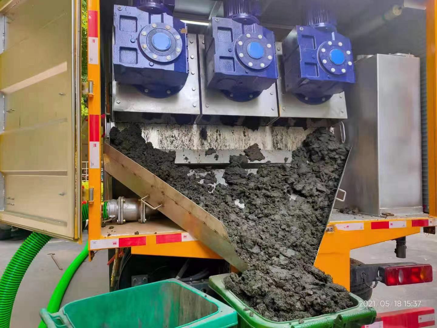 涿州化粪池清掏城市维护站-泥浆净化干湿分离处理